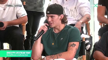 Bryce Hall & Vinnie Hacker Take on Deji at the Social Gloves Press Conference