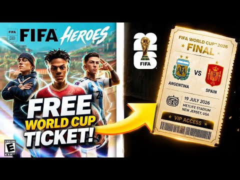 I Tried To Get A Free World Cup Final Ticket… In Fifa Heroes!! #ad #sponsored