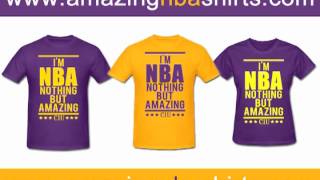Official 2012 NBA Playoffs La Lakers Kobe Bryant T-Shirt Anthem