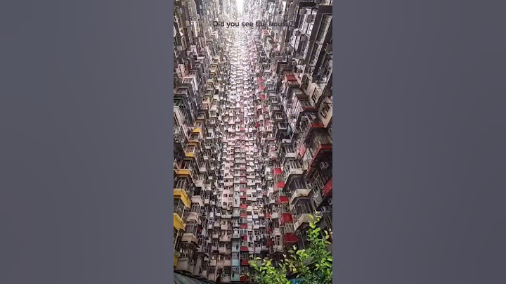 did you see the house in hong kong
