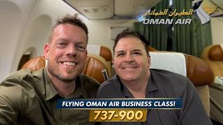 Flying Oman Air Business Class: Muscat to Jeddah on the Boeing 737-900