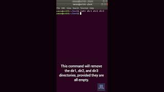 Mastering the "rmdir" Command in Linux