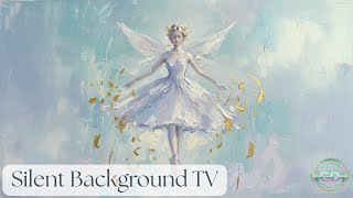 ✨🩰 Nutcracker Fairy Dream | Silent Ballet Art TV Background | No Sound