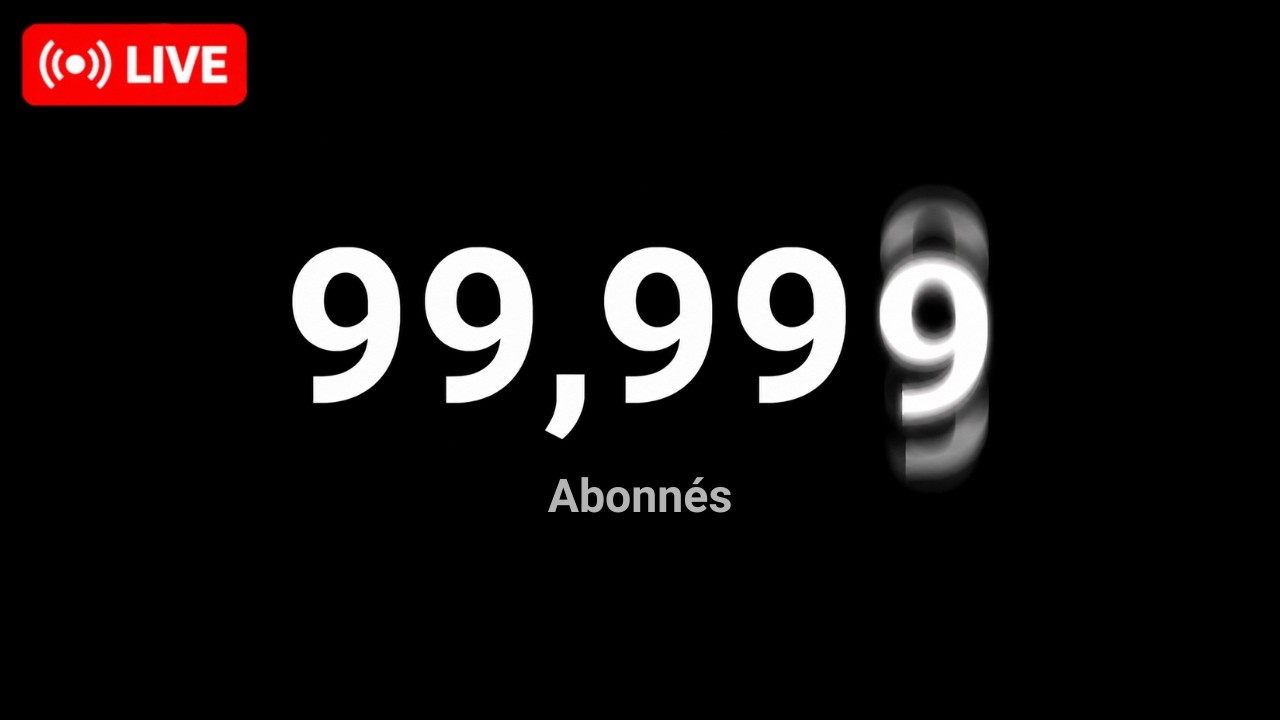 J'AI ATTEINT LES 100K...