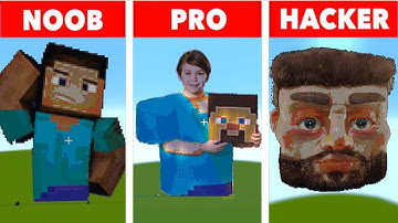 NOOB VS PRO VS HACKER Minecraft Pixel art ✨ Steve