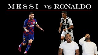 Mookie first time reacting to...Messi vs Ronaldo - The Best GOAT Comparison(HE DONT AGREE)