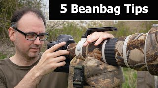 Wildlife Photography Tips: How to Use a Beanbag for Wildlife Photography