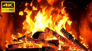 🔥 Fireplace with Cozy Warmth, Soothing Crackling, and Tranquil Atmosphere 🔥 Burning Fireplace 4K