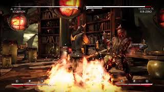 My Scorpion hellfire Combos