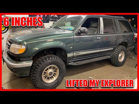 1998 FORD EXPLORER 6 INCH LIFT INSTALL