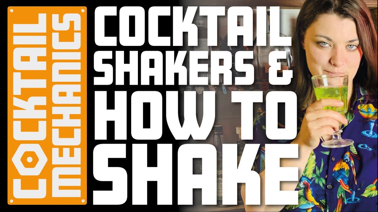 WHICH COCKTAIL SHAKER? HOW TO SHAKE COCKTAIL MECHANICS YouTube