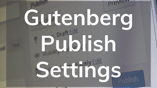 Publish Settings for LifterLMS Courses in WordPress 5 0 and Gutenberg