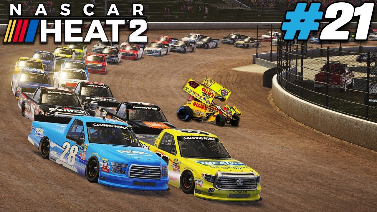 Dirt to Daytona 2? |#21| NASCAR Heat 2 Career - YouTube