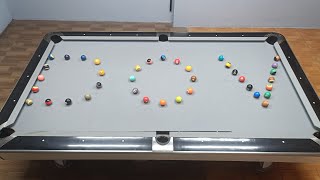 #2 | DOV Shape with 38 balls | One Shot Pool Challenge