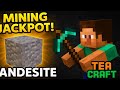 Andesite की खोज! ⛏ Tea Craft Mod में Secret Mining Spot | Minecraft Hindi