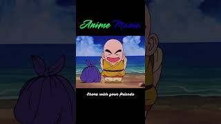 Goku Meets Krillin for the First Time | Dragon Ball Dub | Anime Mania | #short #shorts #viral