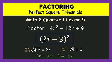 TAGALOG | Factoring | Perfect Square Trinomials | Math 8 Quarter 1 Lesson 5