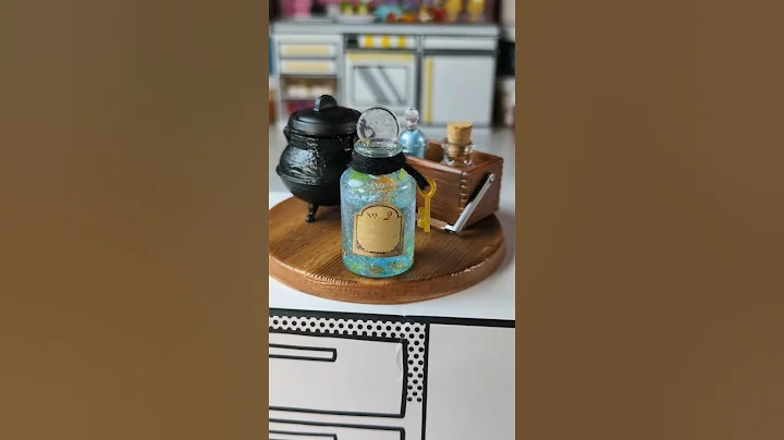 Harry Potter Potions Class: Hellebore Syrup!🧉🫙 @officialminiverse #harrypotter #potions #fyp