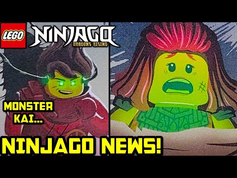 New, Scary Ninjago Story! 😈 Monster Kai, Monstrosity Reference and More! Ninjago Dragons Rising News