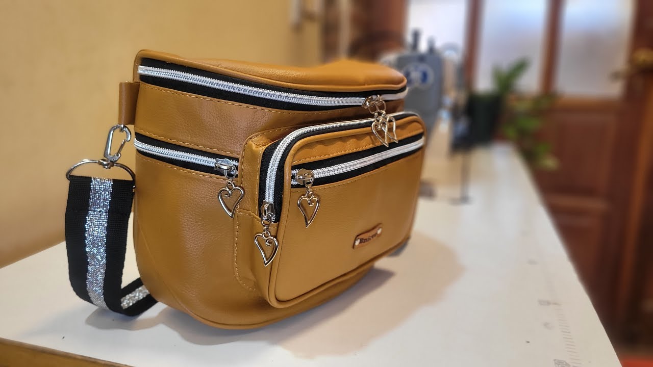 Как легко сшить поясную сумку ✂️ Бесплатные шаблоны для рисования