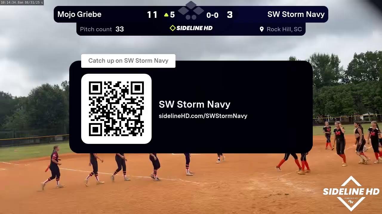 SW Storm Navy vs. Mojo Griebe (2025.08.31)