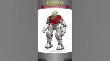 MARD [40] Humanoid Robot Type 8 animation #shorts