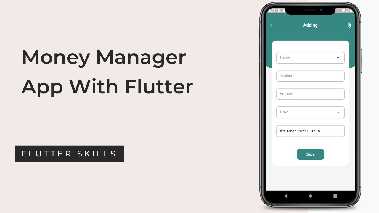 Flutter UI - Finance App UI Design Part III - YouTube