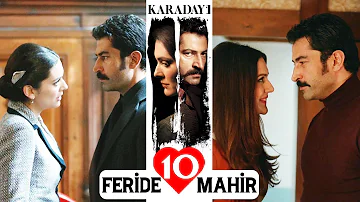 Feride ❤️ Mahir En İyi Sahneler - 10 | Karadayı