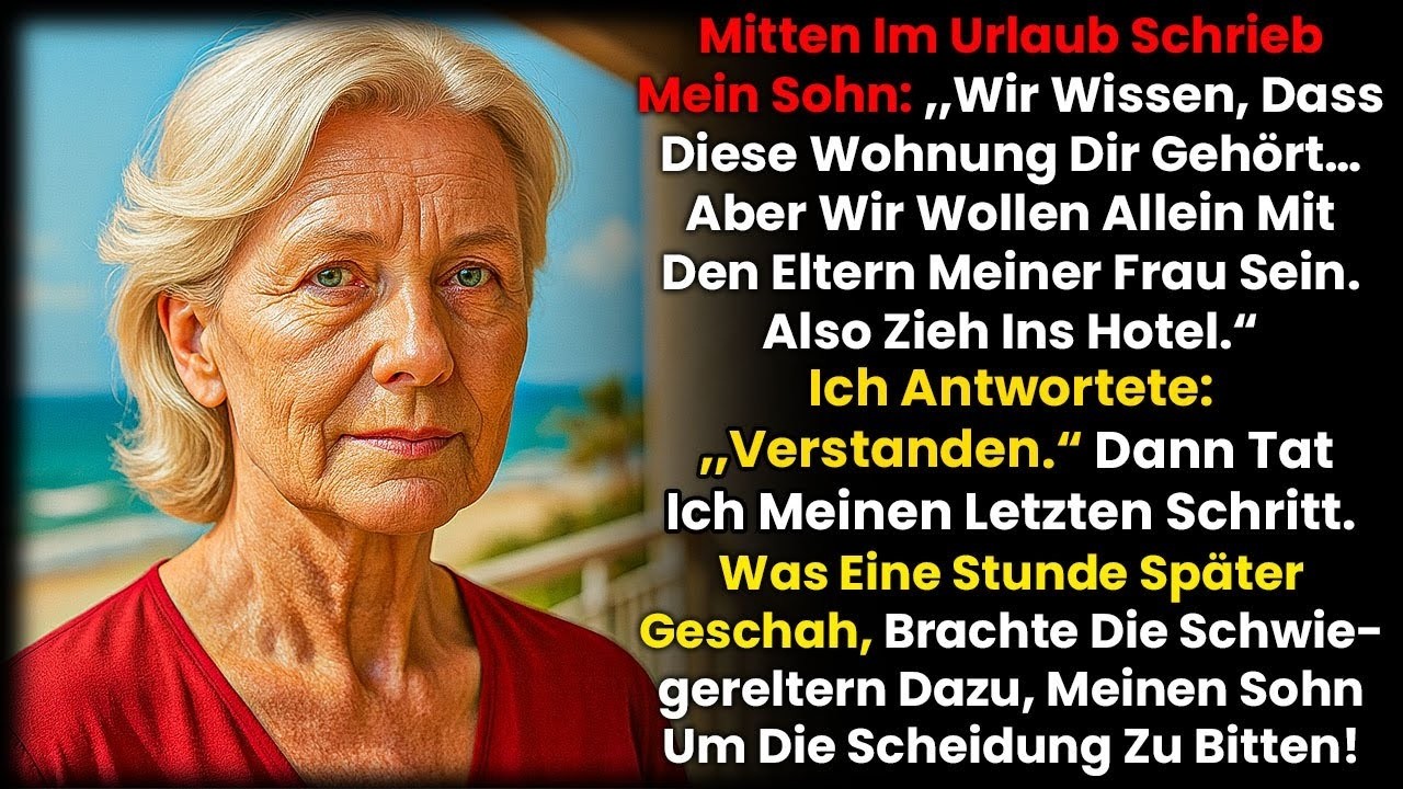 Geh Ins Hotel, Die Schwiegerleute Kommen! Doch Eine Stunde Später Bettelten Sie Selbst Um Scheidung
