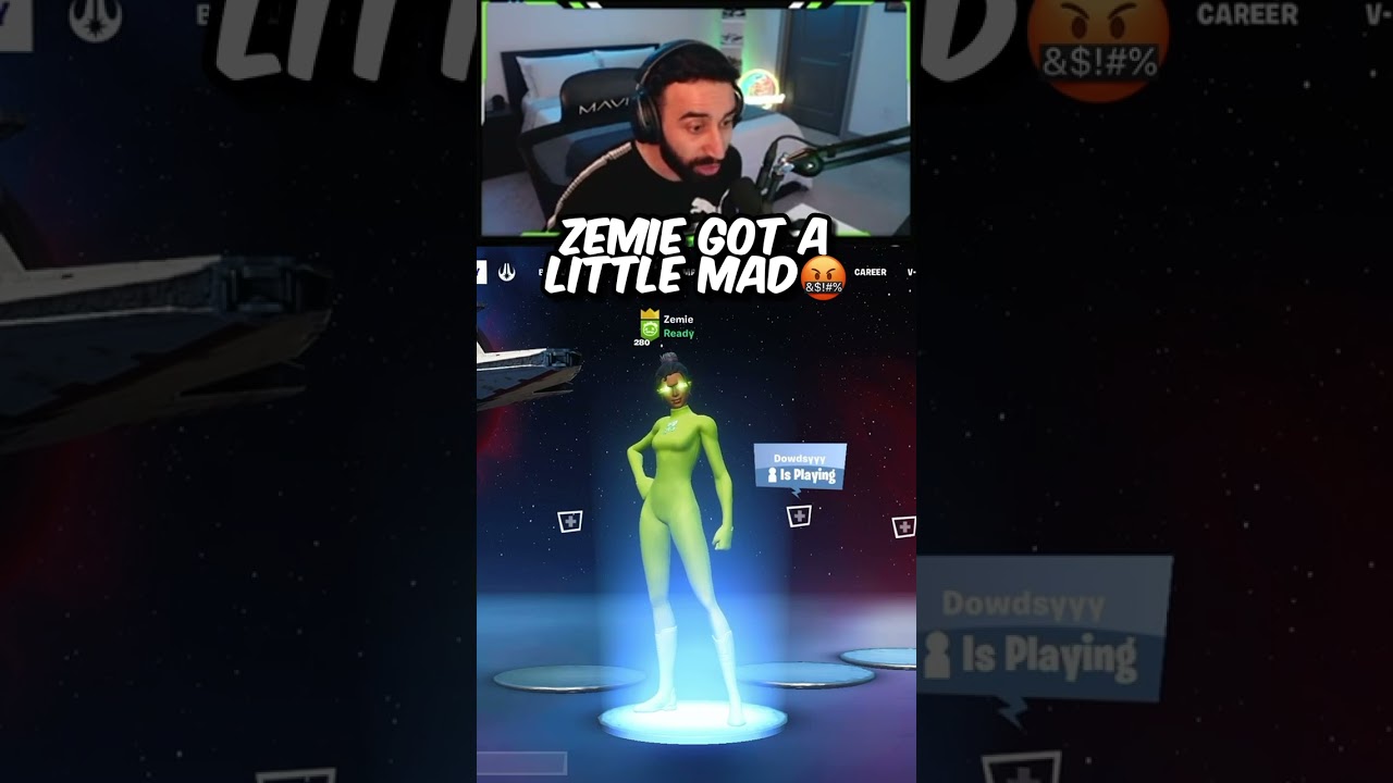 we made zemie rage🤬