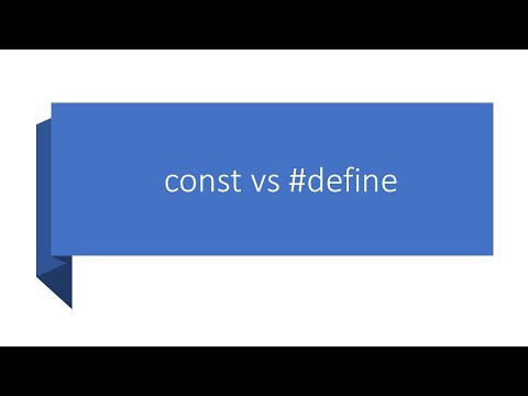 const vs #define : why prefer const to #define