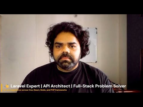 Laravel Expert | API Architect | Full-Stack Developer | Vue, React, Node + OpenAI Projects