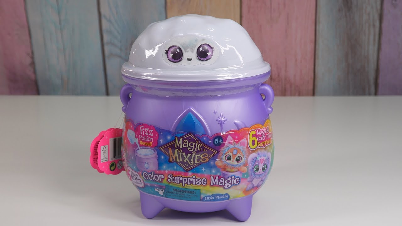 Magic Mixies Plush Magical Gem Surprise Mystery Cauldron