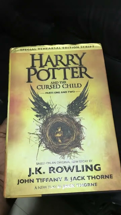 Harry Potter and The Cursed Child Hard Cover 1st Print