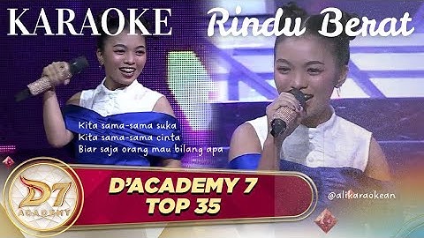 KARAOKE NADA PRIA | Rindu Berat - Nisa Deli Serdang | D