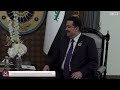 Su Alteza el Emir mantiene un encuentro con el primer ministro de Iraq