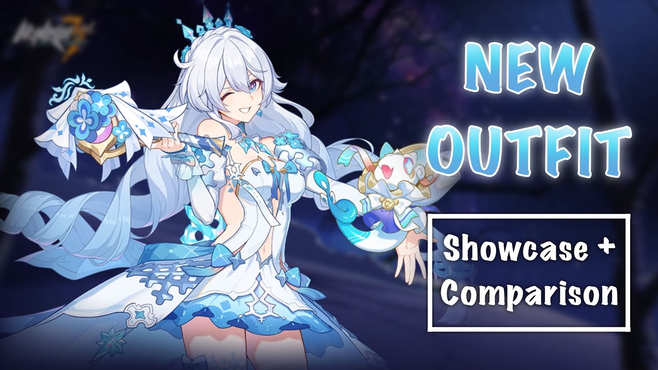 New Kiana skin! | Comparison to original + Gameplay | Ba-Dum! Fiery Wishing Star | CN Beta 8.5 v3