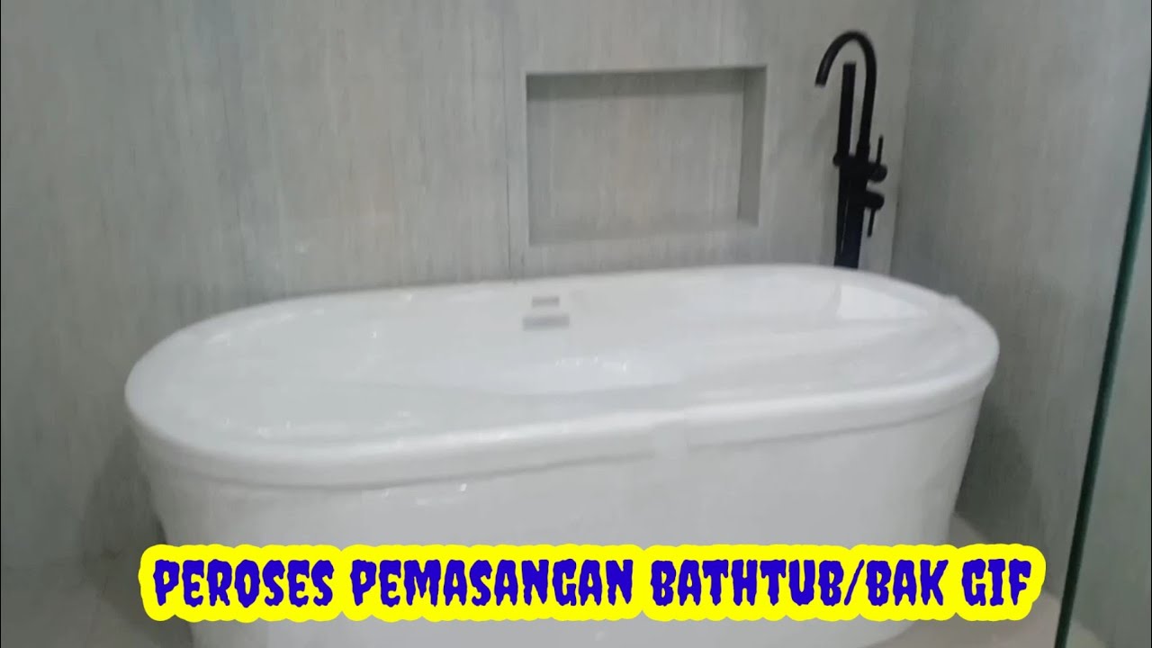 Cara pemasangan bathtub kamar mandi