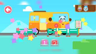 PROFESI PEKERJAAN BAYI PANDA MENJADI SUPIR TRAKTOR,BIS,PESAWAT BUKU KENDARAAN BABYBUS | BABYBUSINDO screenshot 1