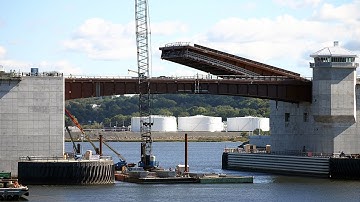 Brightman Update:  First Test of the Bascule Spans