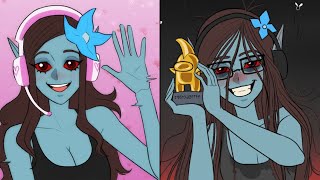 Azura Stream And The Face Filter Malfunction | RatoPombo comic dub