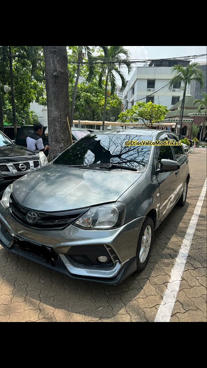 Modifikasi Etios Valco ganti Bemper Custom. #EtiosValco #bodykit