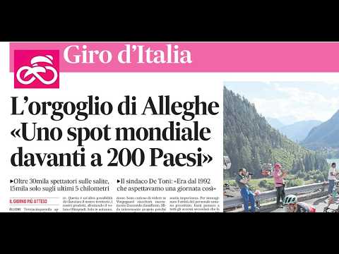 Video Le Dolomiti bellunesi conquistano il Giro: migliaia di spettatori per il tappone da applausi