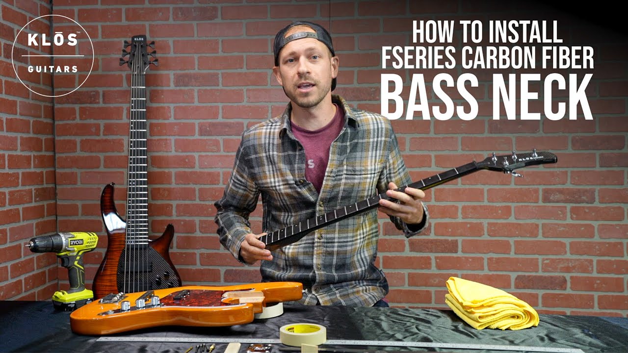 F-Series Bass Neck (Refurbished) – KLOS Guitars