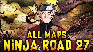 NINJA ROAD 27 ALL MAPS UNDER 100 TURNS! [Naruto Blazing] screenshot 3
