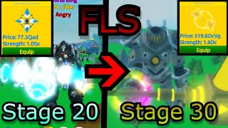 Stage 20  30 in Fast Lifting Simulator!  Roblox