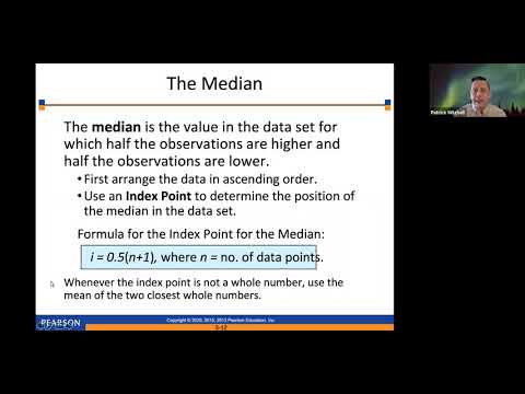 3.1 Measures of Central Tendency