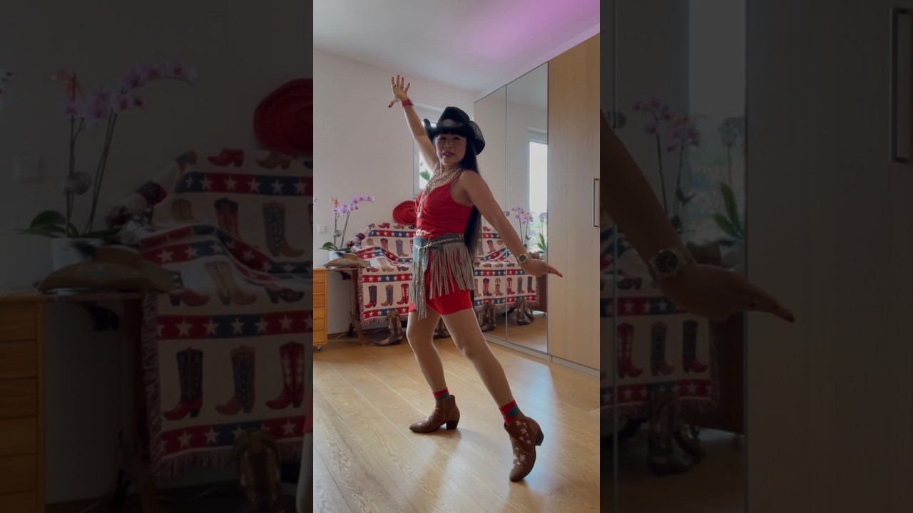 Hot Country Boy Linedance lernen mit Tukta Linedancestompers (Schritt für Schritt  auf deutsch)