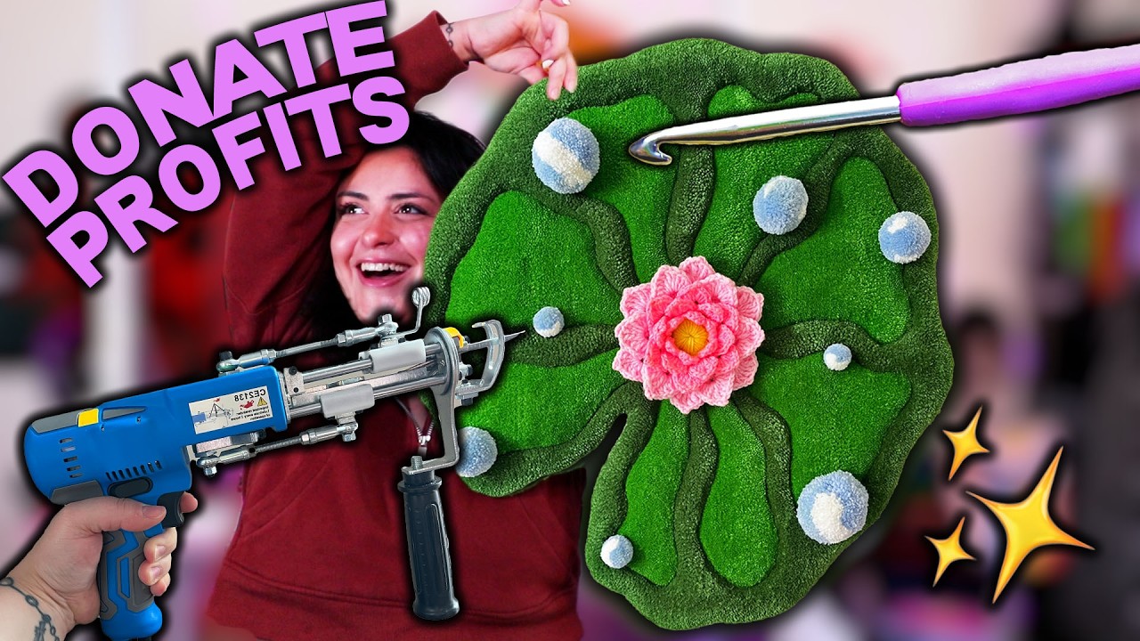I Made a 3D Rug to Sell at an Art Show & Donate The Money! Will It Sell?