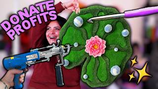 I Made a 3D Rug to Sell at an Art Show & Donate The Money! Will It Sell?